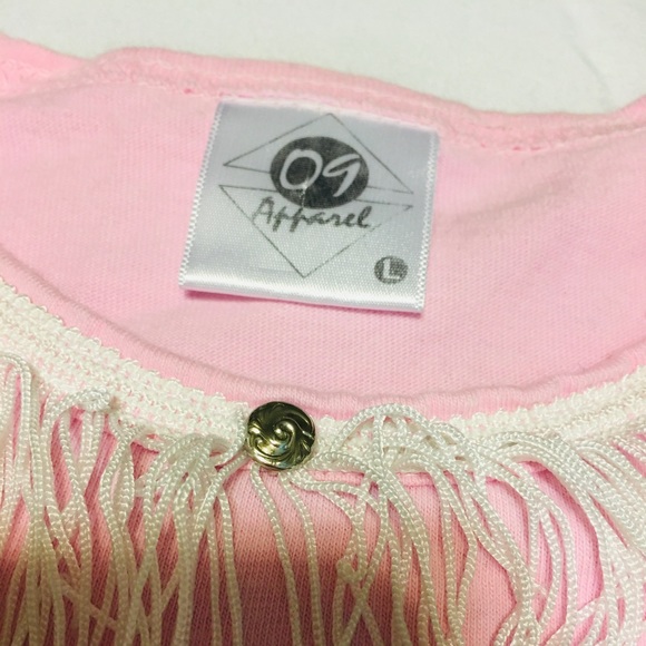 09 Apparel Girls Pink Horse Shirt Size L - Picture 2 of 2